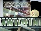 Hawkwind - Roadhawks LP (1976 UK Vinyl EX+) POSTER STICKER 1st Press A3/B2-U