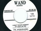 Northern Soul - Masqueraders WAND 1168 I don't want nobody to lead me on ? PROMO