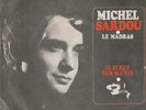 RARE MICHEL SARDOU LE MADRAS / IL PLEUT SUR MA VIE 2 TITRES 1965 FRANCE