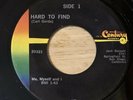 ME MYSELF and I EYE Carl Gerde HARD TO FIND Century PRIVATE Garage 45 Folk psych