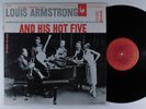 LOUIS ARMSTRONG & HIS HOT FIVE Vol. 1 COLUMBIA LP VG+ mono ^