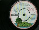 SPARKS, 7” Single This Town Aint Big Enough For Both of Us…MAEL  SIGNED 1974