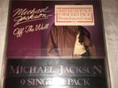 MICHAEL JACKSON: 9 SINGLES PACK: RED VINYL 45s: IN PVC WALLET: EX/EX