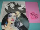 MADONNA 1st Limited Picture Disc LP S/T Self Tittle 1983 Japan P-15002 OBI