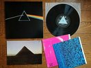 PINK FLOYD The Dark Side Of The Moon JAPAN LP Solid Blue w/ Booklet & 2 Poster