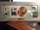 Très belle pièce PATRICK FIORI Double disque d’Or avec DÉDICACE