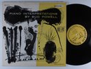 BUD POWELL Piano Interpretations NORGRAN LP mono dsm cover ^