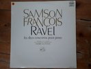 Ravel concertos pour piano Samson Francois Cluytens LP CVB stereo NM
