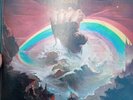 Rainbow lp signed by richie blackmoore. Tony carey.(planet p.) Jimmy bain