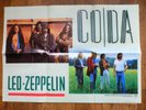LED ZEPPELIN - CODA - SWAN SONG - FIRST USA PRESS with PROMO POSTER