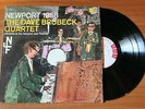 DAVE BRUBECK LP(PROMO DJ)NEWPORT 1958-SIDE 1 VG++/MINT- # 2= VG+(+)-CL 1249-JAZZ