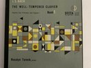 Tureck J.S Bach The Well-Tempered Clavier Book I 3x12”LP Set 1953 Decca DXO-127