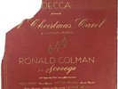 Decca Presents “A Christmas Carol” by Dickens w/ Ronald Colman-3 Record Set 290