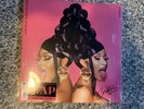 Signed Cardi B WAP Limited Edition Pink LP Vinyl Megan Thee Stallion