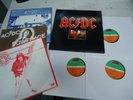 AC/DC 3 Record Set LP Box High Voltage 1976 Powerage 1978 Dirty Deeds Done 1976