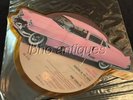 BRUCE SPRINGSTEEN - PINK CADILLAC / DANCING IN THE DARK- 45rpm SHAPED DISC UK 84