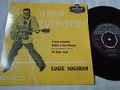 EDDIE COCHRAN 4 TRACK EP -  C'MON EVERYBODY  UK LONDON RE-U 1214 VG