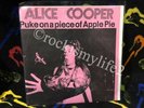 Alice Cooper Puke On A Piece Of Apple Pie Vinyl Original Very Rare Nice 1974