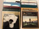 YSAYE, HAYDN, RAVEL, MUSSORGSKY, MAHLER, BRAHMS & more - 13 LP'S - EXCELLENT