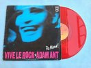 ADAM ANT RARE MEXICAN RED VINYL MAXI SINGLE VIVE LE ROCK REMIXED GRETA X LIMITED