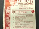 Red Nichols - New Brunswick Records for July 1930 - Jazz, Dance, Race, Dixie
