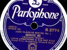 LOUIS ARMSTRONG HOT FIVE Squeeze me/ &  HOT SEVEN S.O.L. Blues   78rpm    X2810