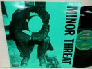 MINOR THREAT 1984 DISCHORD 12 BOTH 1981 EP'S ON LP OVER AND OVER OVER AND OUT M-