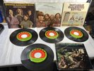 4 CREDENCE CLEARWATER REVIVAL Fantasy 45'S - 4 Picture Sleeves Vintage