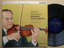 David Oistrakh, Cluytens BEETHOVEN: Violin Concerto LP Columbia 33CX 1672 Mono