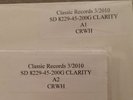 SEALED CLASSIC RECORDS CROSBY STILL & NASH CLARITY 45 RPM SIDE 1&2TEST Press Lp
