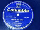 BLUE WAX COLUMBIA JOSEPH SZIGETI ( VIOLIN SOLO) MINUET IN G / BOUREE IN B MINOR