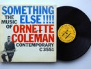 Ornette Coleman ?-“Something Else ” Contemporary C3551 Mono LP, Promo -VG++