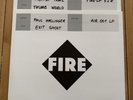 9 Sub Pop / Fire Records LP Vinyl Promo White Label