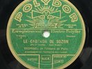 GEORGEL le cabanon de suzon / la java des bonheurs passés DISQUE 78 RPM POLYDOR