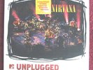 NIRVANA Unplugged... LP WHITE VINYL 1st press 1994 German SUPERB COPY GEF-24727