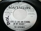 The Supremes ?– Love Is Like An Itching In My Heart 7in US DEMO MOTOWN NORTHERN