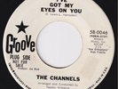 CHANNELS I've Got My Eyes On You RARE northern soul 45 Anything You Do LISTEN