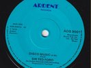 SIR TED FORD Disco Music  UK-only modern soul 45 boogie northern HEAR