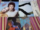DAVID BOWIE 5 RARE LPS MAN WHO SOLD ALADDIN SANE PIN UPS LODGER LETS DANCE