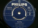 Dusty Springfield Spooky / How Can I Be Sure Philips6006 045 Rare 3 Prong Centre