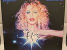 Kylie Minogue Disco Blue Vinyl New Hand Signed Cover Rare Say Something Magic