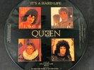 1984 QUEEN IT'S A HARD LIFE/IS THIS THE WORLD WE CREATED PHOTO VINYL RECORD 2621