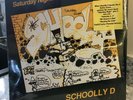SATURDAY NIGHT, THE ALBUM, SCHOOLLY D, JIVE 41066, 1987 SEALED W/STICKER