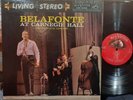 Harry BELAFONTE at Carnegie Hall 2LP Canada Living Stereo