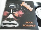 JUDAS PRIEST - ROCK FOREVER / HELL BENT FOR LEATHER 1979 UK CUSTOM SLEEVE EX
