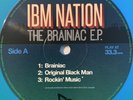 IBM Nation The Brainiac EP 179 of 200 DWG Random Rap Green Vinyl EX Press Sheet