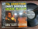 KENNY DORHAM INTA SOMETHIN' PACIFIC JAZZ PJ-0041 OBI MONO JAPAN VINYL LP