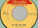 CUFF LINKS It's Too Late Now / Saxaphone Rag 45rpm Dooto 1957 original doo-wop