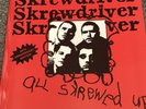 ALL SKREWED UP LP - RED WAX - 40TH ANNIVERSARY edition  NO'd with INSERT  + FOTO