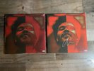 The Weeknd signed autographed after hours deluxe vinyl red splatter Lp Super Bow